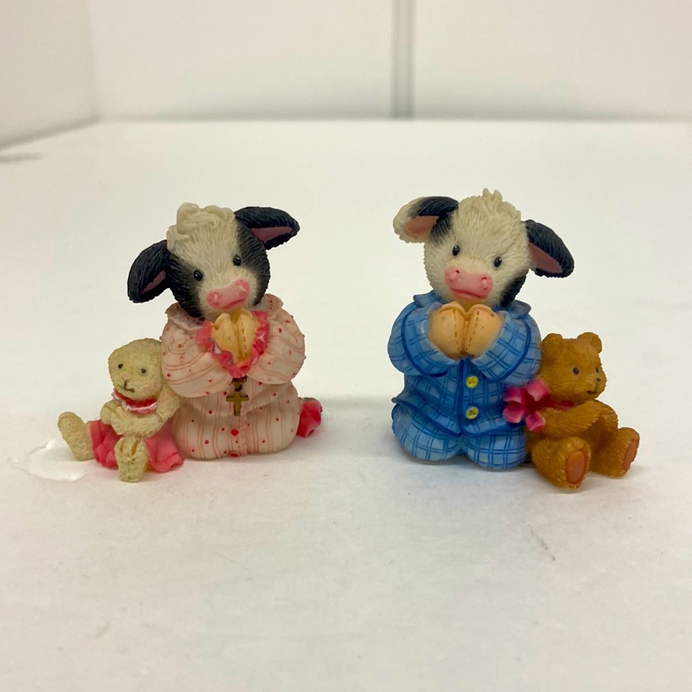 Enesco Original Set “Jesus Loves Moo”